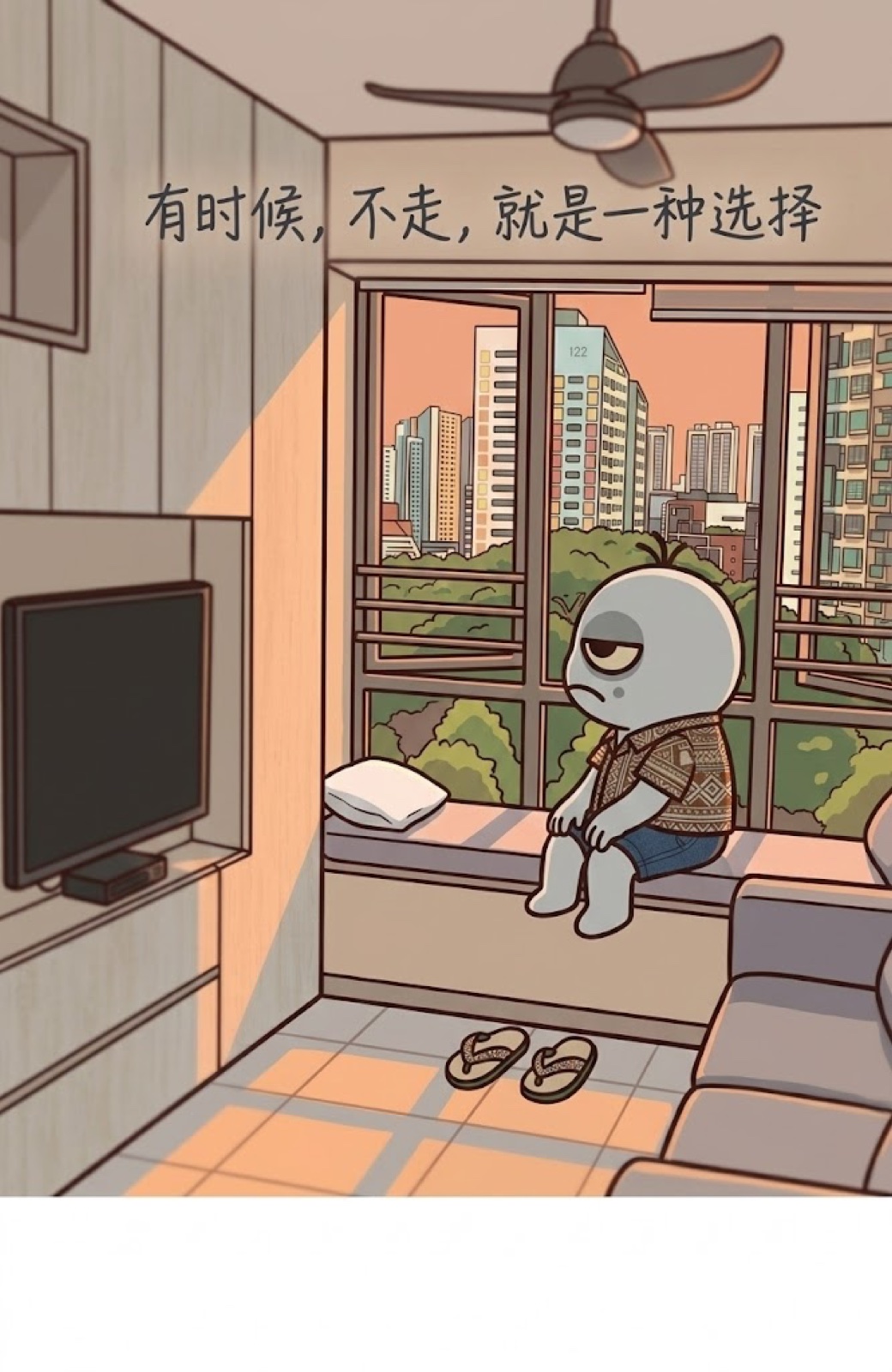 有时候,不走,就是一种选择